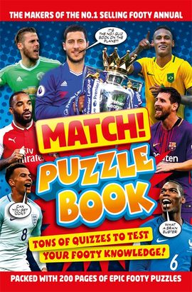 Book cover for Match! Football Puzzles