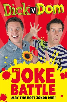 Book cover for Dick v Dom - The Joke Battle