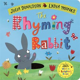 Book cover for The Rhyming Rabbit