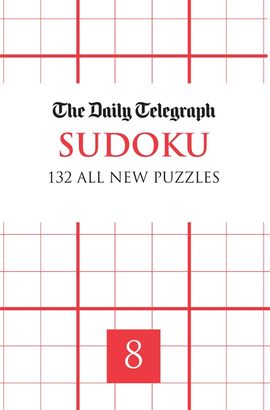 Book cover for daily telegraph Sudoku 8