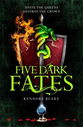 Book cover for Five Dark Fates