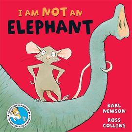 Book cover for I am not an Elephant