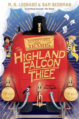 Book cover for The Highland Falcon Thief