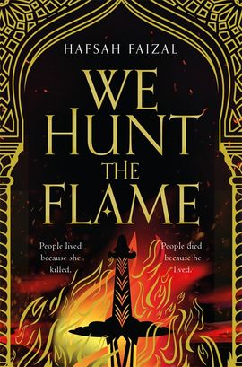 Book cover for We Hunt the Flame