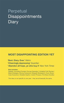 Book cover for Perpetual Disappointments Diary