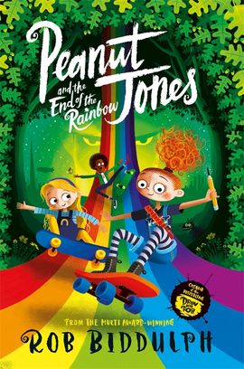 Book cover for Peanut Jones and the End of the Rainbow