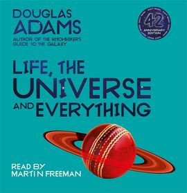 The Hitchhiker Trilogy: Guide to the Galaxy / The Restaurant at the End of the Universe / Life, the Universe and Everything / So Long, and Thanks for All the Fish / Mostly Harmless [Book]