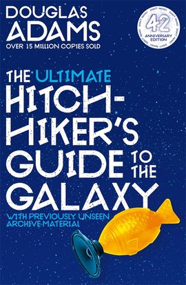 Book cover for The Ultimate Hitchhiker's Guide to the Galaxy