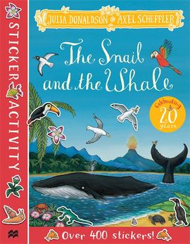 Book cover for The Snail and the Whale Sticker Book