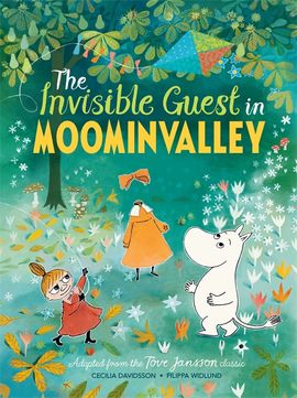 Book cover for The Invisible Guest in Moominvalley