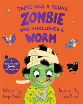 Book cover for There Was a Young Zombie Who Swallowed a Worm