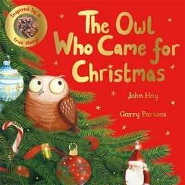 Book cover for The Owl Who Came for Christmas