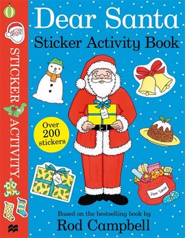 Book cover for Dear Santa Sticker Activity Book