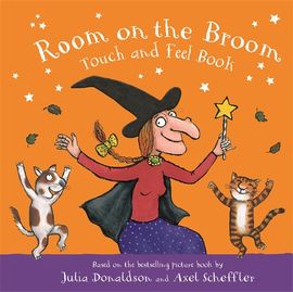Book cover for Room on the Broom Touch and Feel Book