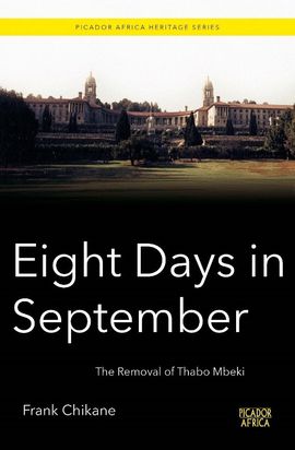 Book cover for Eight Days In September