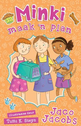 Book cover for Minki maak 'n plan