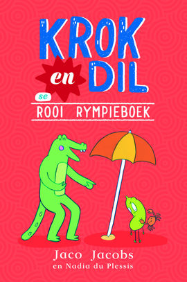 Book cover for Krok en Dil se Rooi Rympieboek