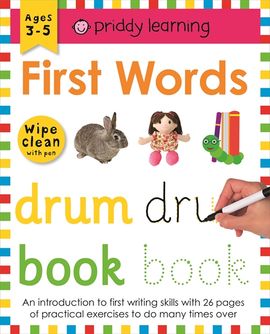 Book cover for Wipe Clean Workbook: First Words