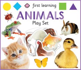 Book cover for First Learning Play Set: Animals