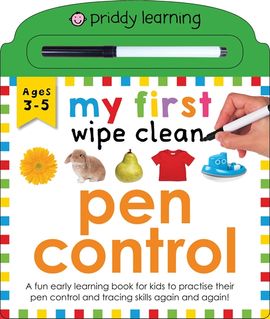 Book cover for My First Wipe Clean: Pen Control