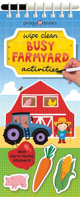 Book cover for Busy Farmyard