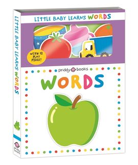 Book cover for Little Baby Learns: Words