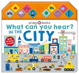 Book cover for What Can You Hear? In The City