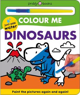 Book cover for Colour Me: Dinosaurs