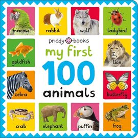 Book cover for My First 100: Animals