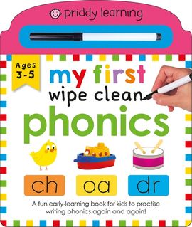 Book cover for My First Wipe Clean: Phonics