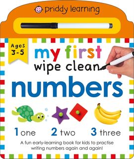 Book cover for My First Wipe Clean: Numbers