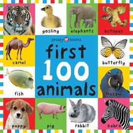 Book cover for First 100 Animals