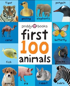 Book cover for First 100 Animals