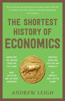 Book cover for The Shortest History of Economics