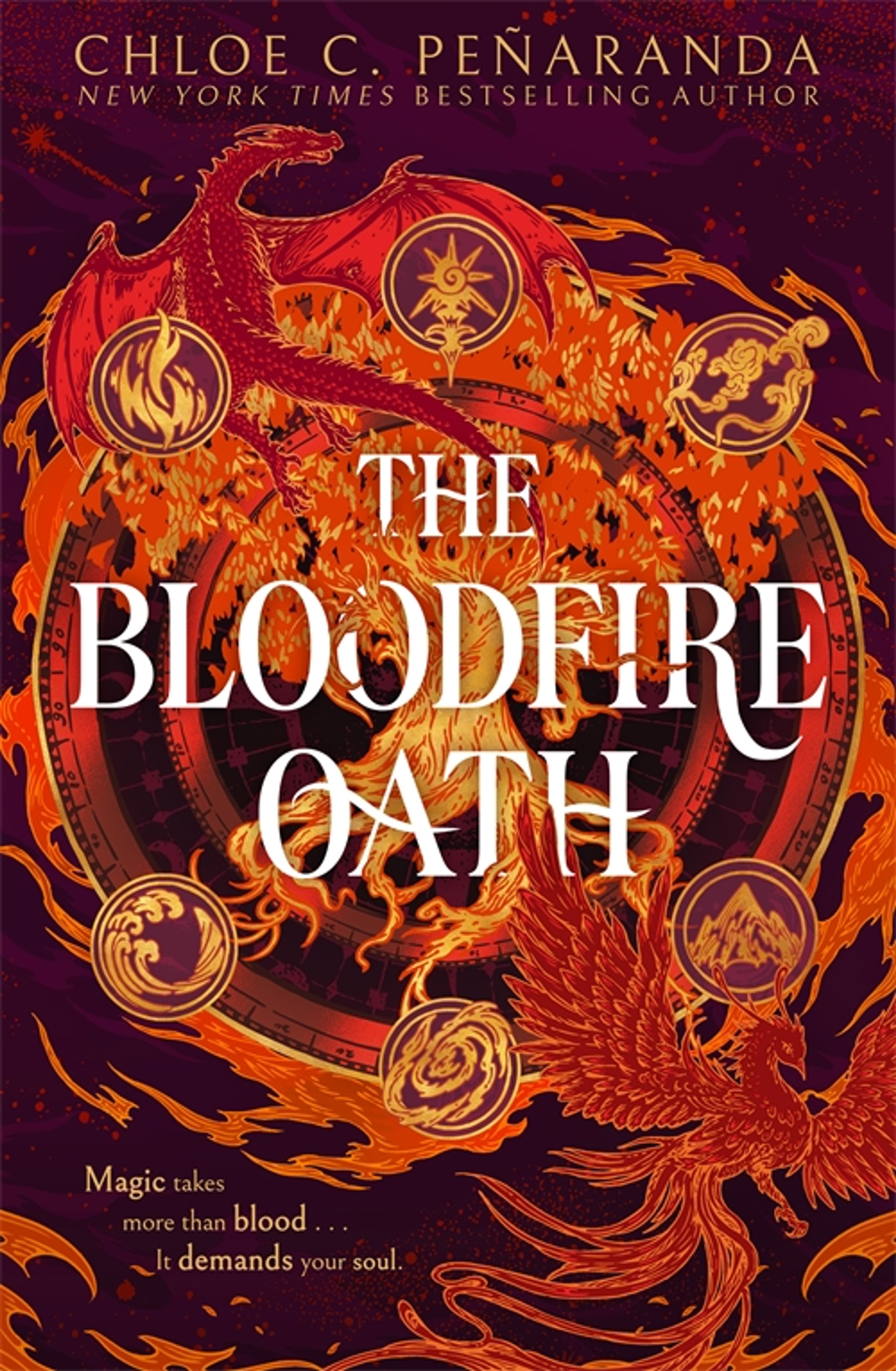 The Bloodfire Oath book cover