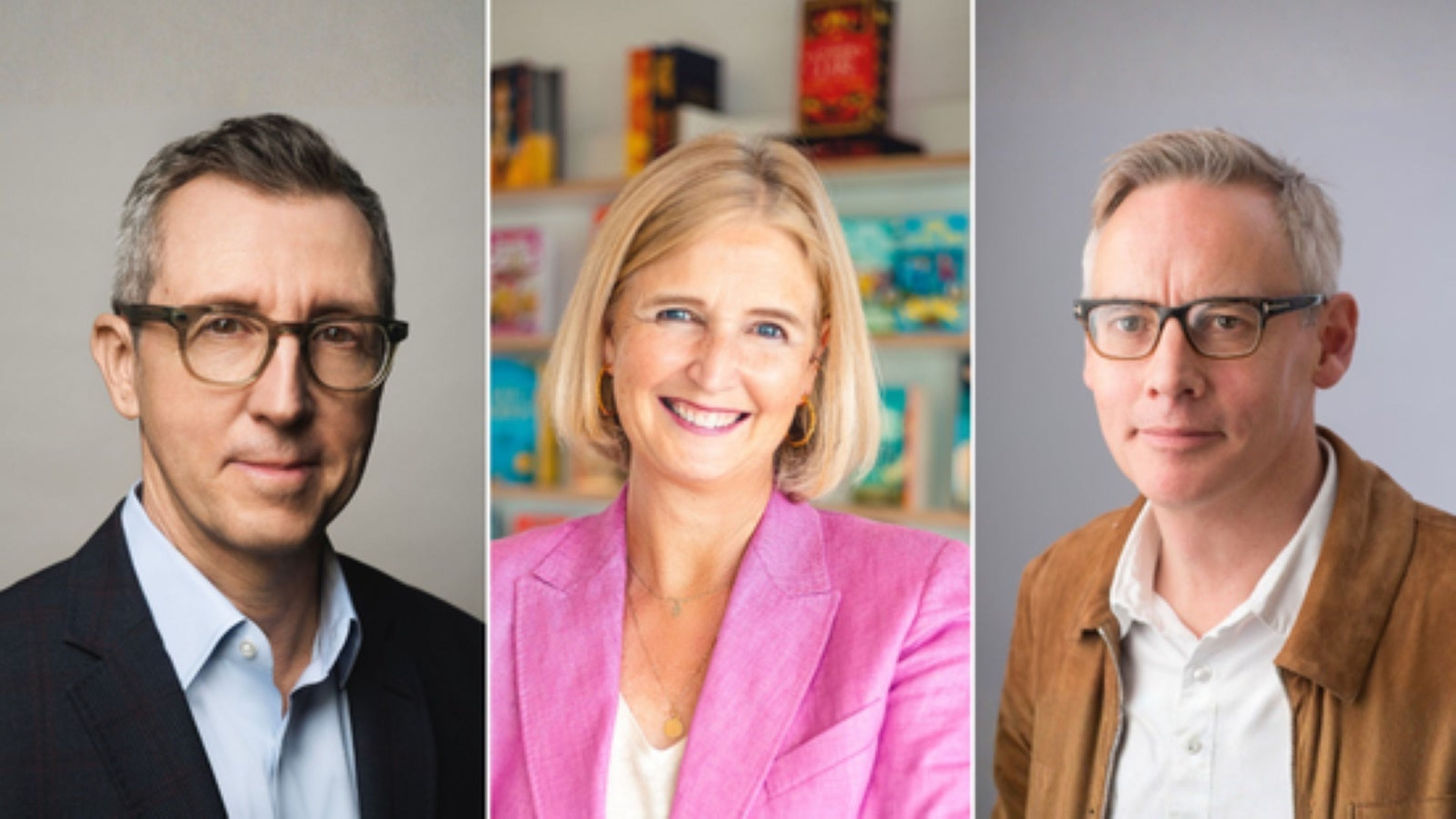 Left-Right: Bob Carrigan, Joanna Prior, Tom Weldon.