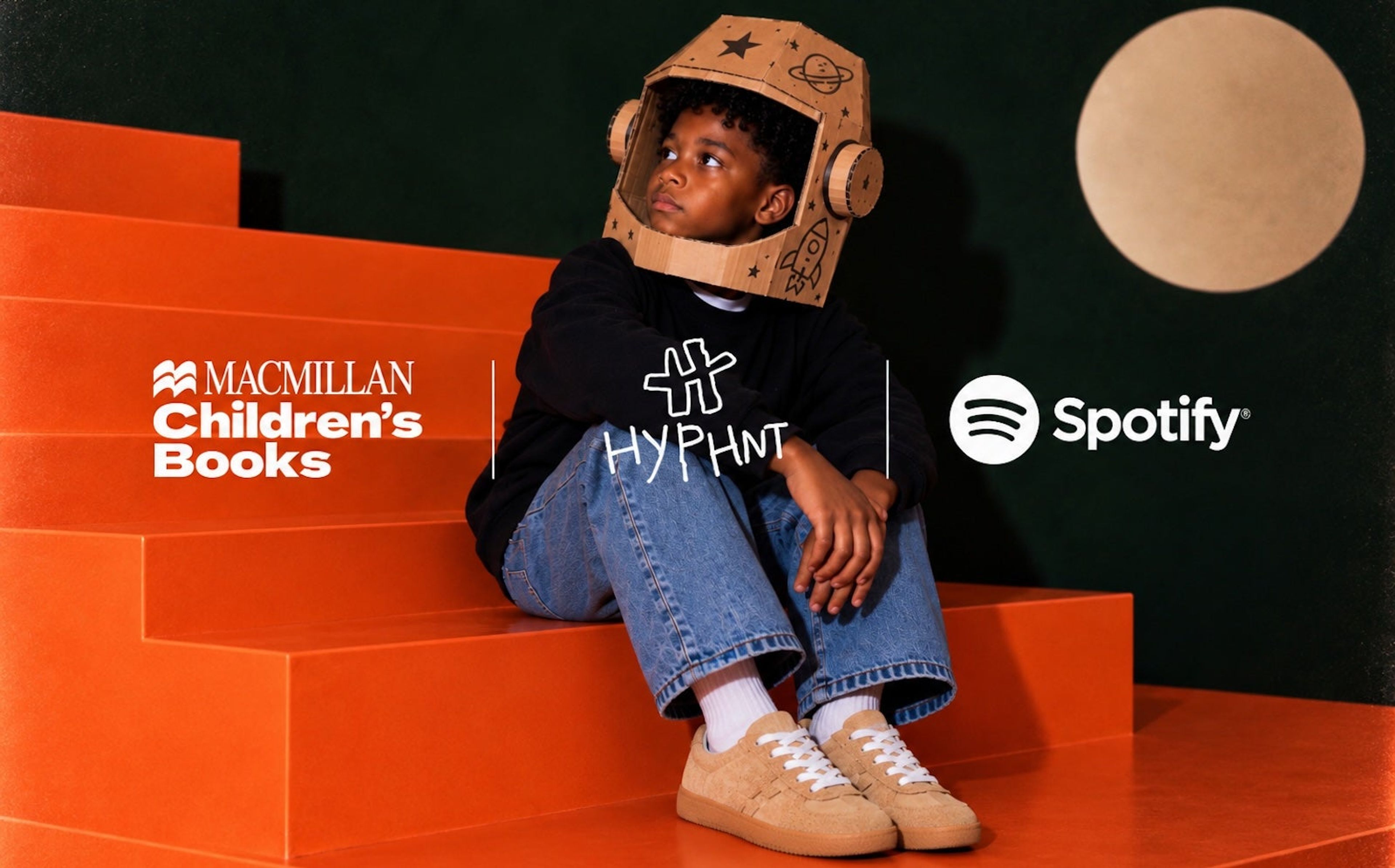HYPHNT footwear, Pan Macmillan and Spotify unveil world’s first audiobook trainers