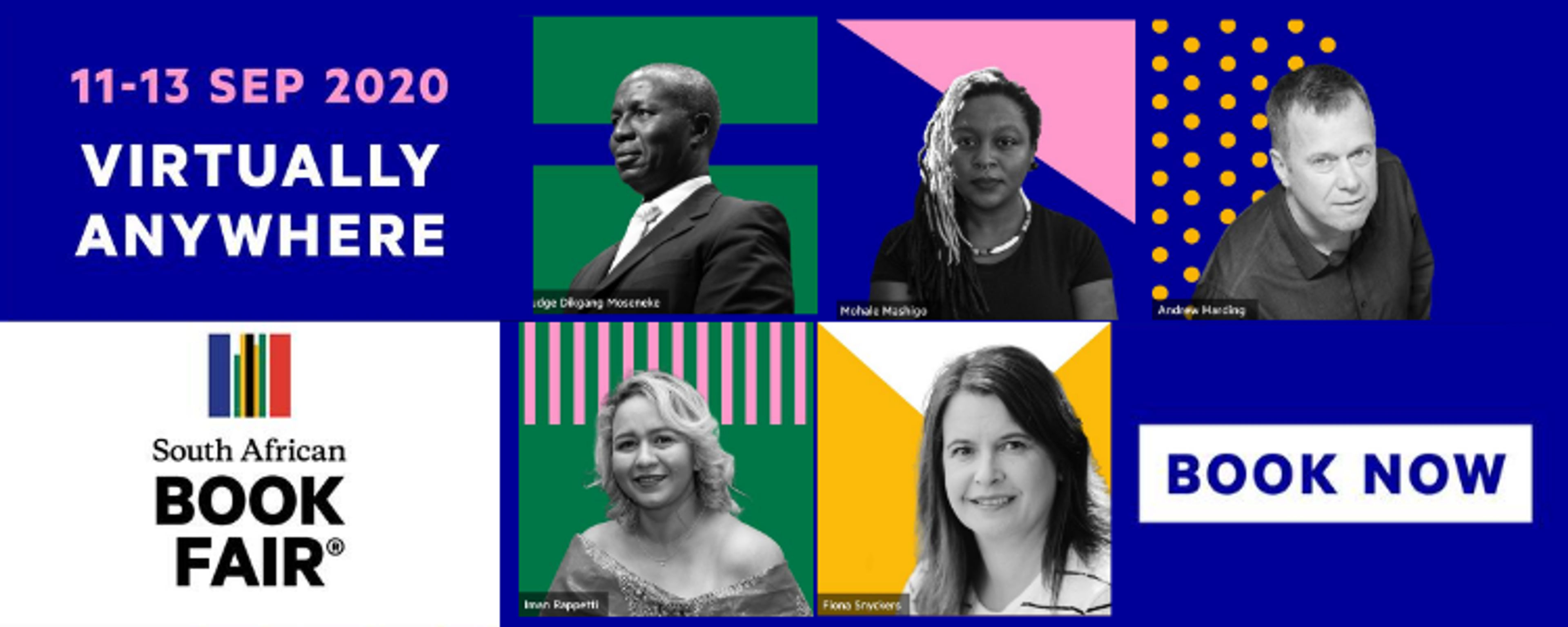 Virtually connect with our authors at this year's South African Book Fair