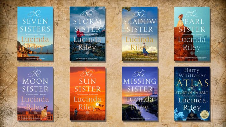 Lucinda Riley's The Seven Sisters books in order - Pan Macmillan