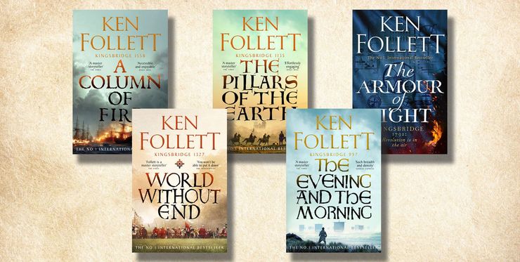 La saga di Kingsbridge di Ken Follett