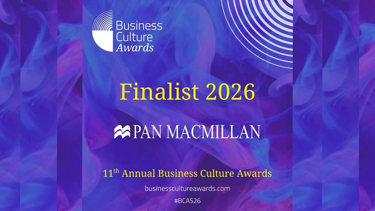 Pan Macmillan named finalist in two categories at Business Culture Awards