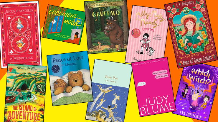 Collage of children's book covers