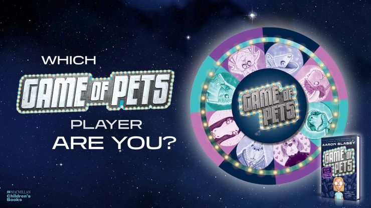 spinney wheel, game of pets characters and book