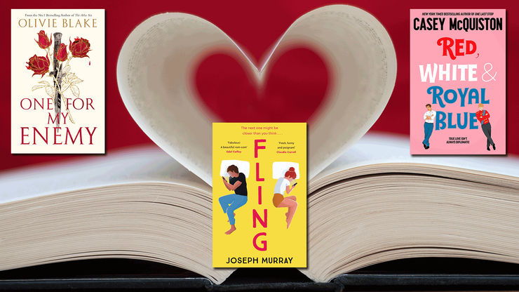 Book pages shaped like a heart