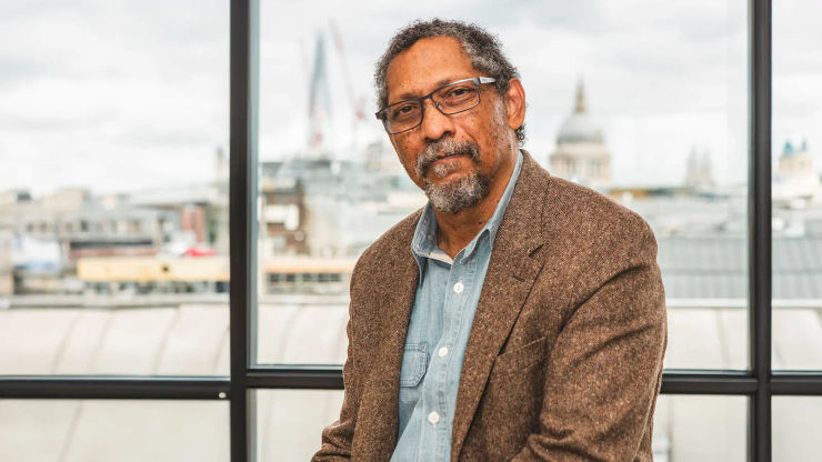 Percival Everett photographed by Rich Barr in The Smithson
