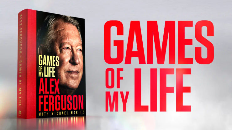 An image of the new Alex Ferguson memoir, Games of my Life