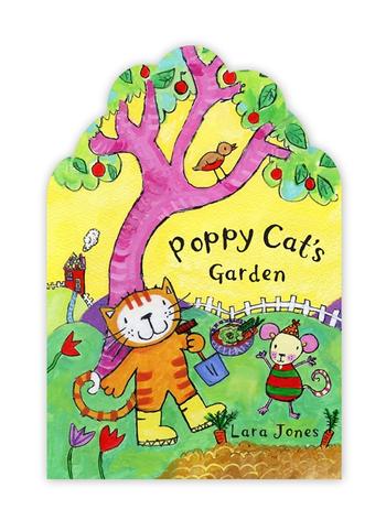Book cover for Poppy Cat's Garden
