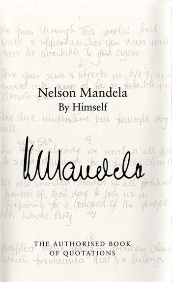 Book cover for Nelson Mandela By Himself