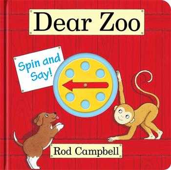 Book cover for Dear Zoo Spin and Say