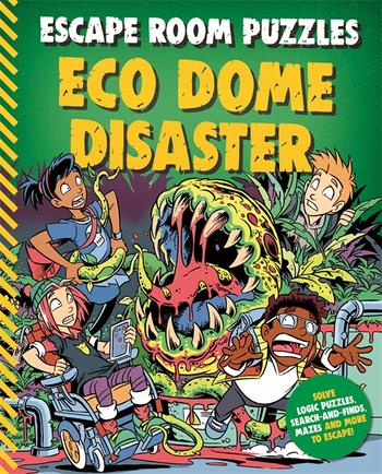 Book cover for Escape Room Puzzles: Eco Dome Disaster